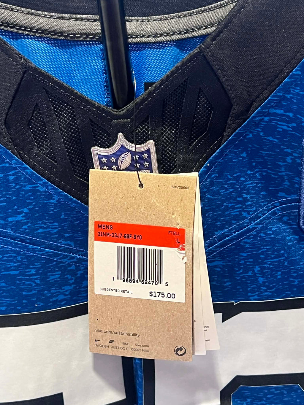 Colts Jersey New with Tags