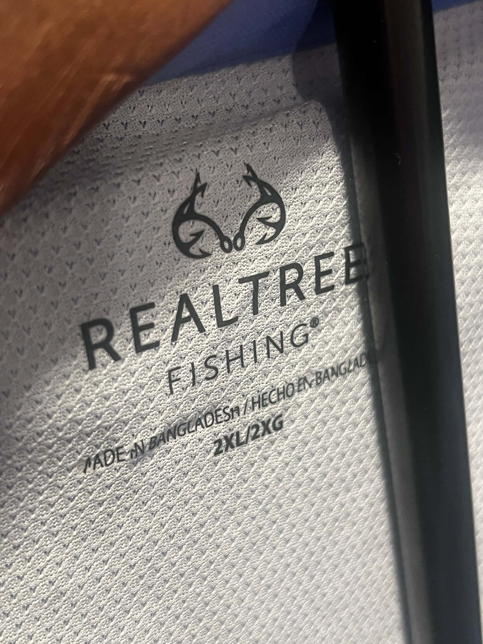 Real Tree Fishing Shirt Blue