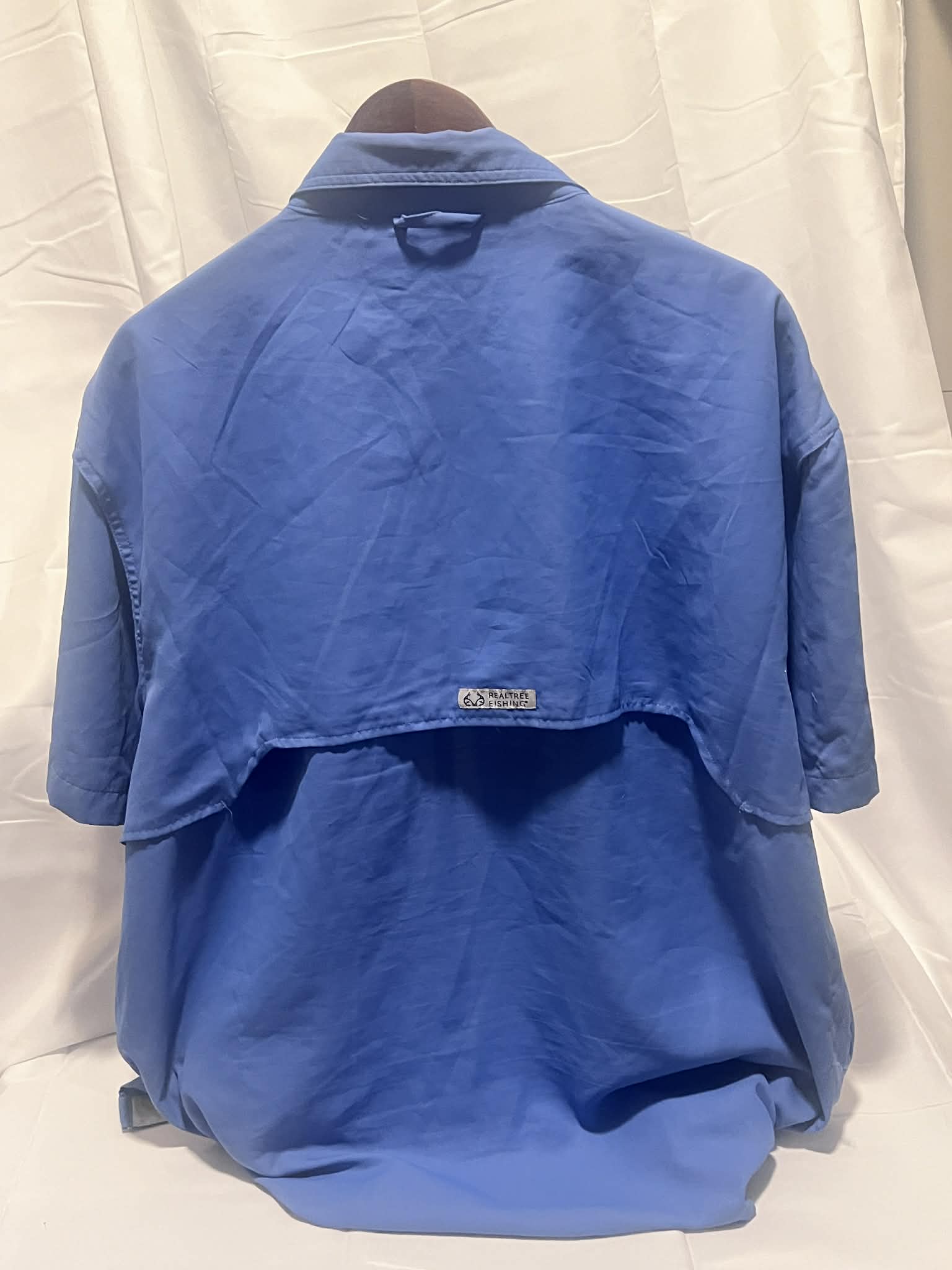 Real Tree Fishing Shirt Blue